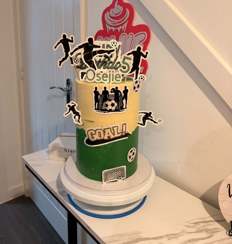 Osejie's 5th birthday football cake